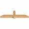Ekena Millwork Eugene Smooth Timber Gable Bracket, Western Red Cedar, 72"W x 21"H x 5 1/2"D x 5 1/2"F, 7/12 Pitch GBW072X21X0606EUG00SWR - alternate 4